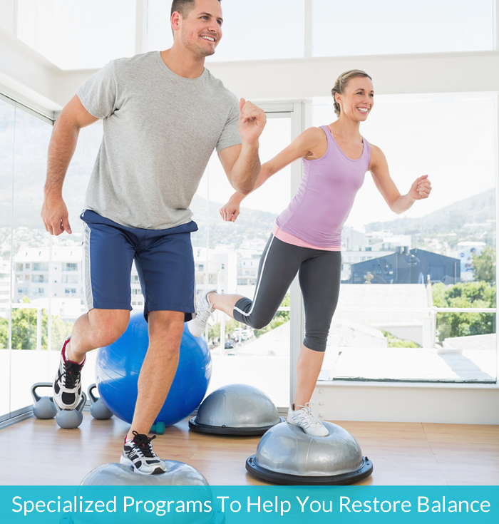 Balance Screening for Seniors... Specialized Programs To Help You Resort Balance