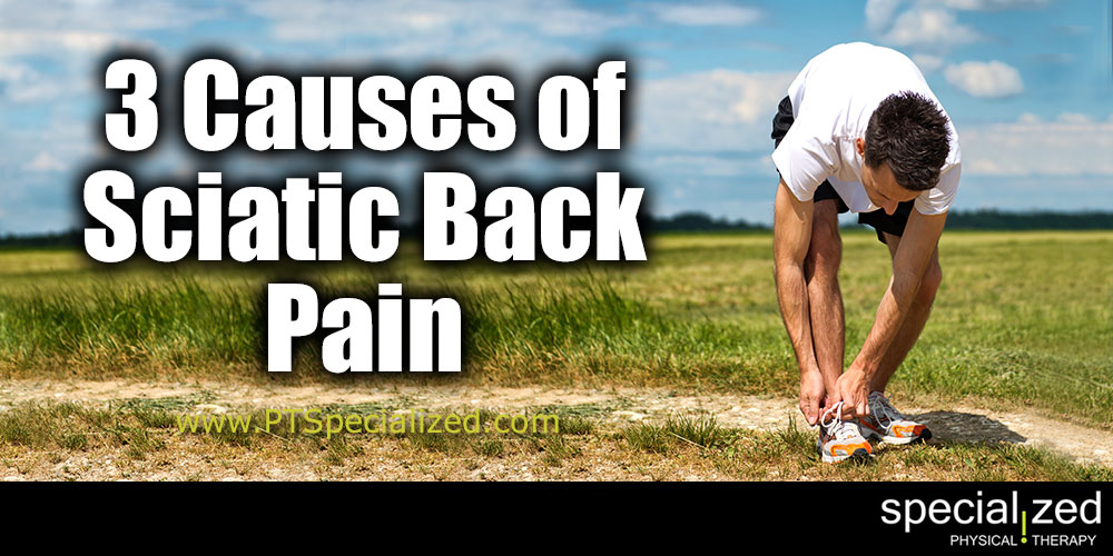 3 Causes of Sciatic Back Pain 
