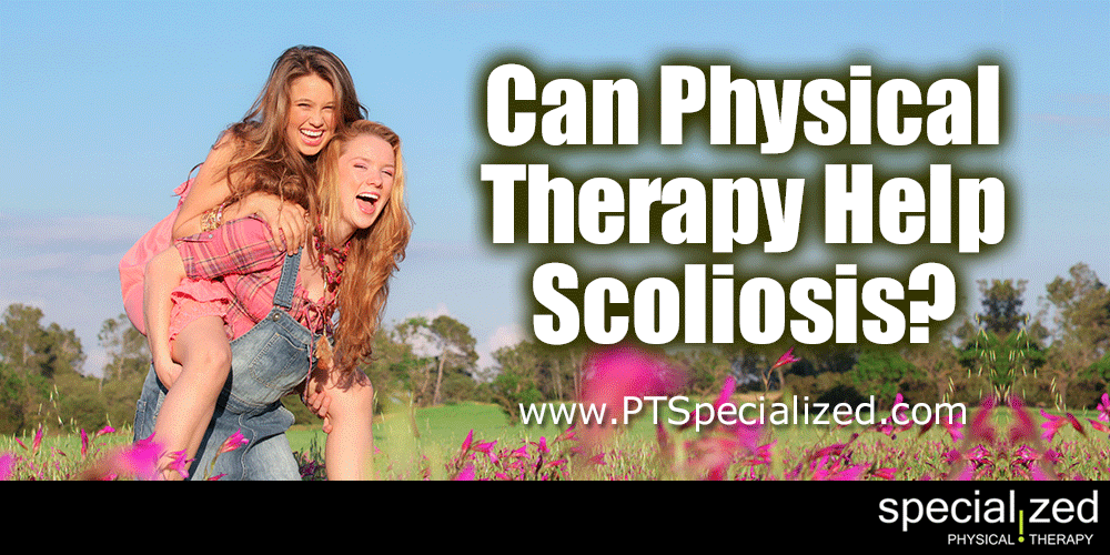 Can Physical Therapy Help Scoliosis? Scoliosis can be a scary diagnosis for a patient or parents. Visions of surgery or bulky braces can make any parent or teen worry about cost, time away from school and bullying. So can physical therapy help?