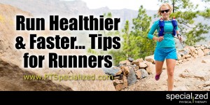 Run Healthier and Faster : Tips for Runners ... Runners are a stubborn bunch. They train hard to become faster while trying to avoid injury or push through an injury. Not always a smart thing to do. But you can run faster and healthier using these tips.