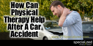 Depending on how you got hit in your car accident you could have anything from broken bones to headaches to whiplash. So once you get your emergency treatment taken care of, can physical therapy help?